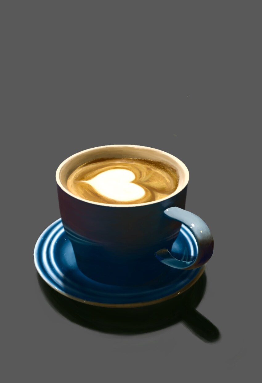 コーヒー、ケーキ…お洒落×美味しい絵を描きます スマホ壁紙やお店のメニューなど！お気軽にご相談ください。 イメージ3
