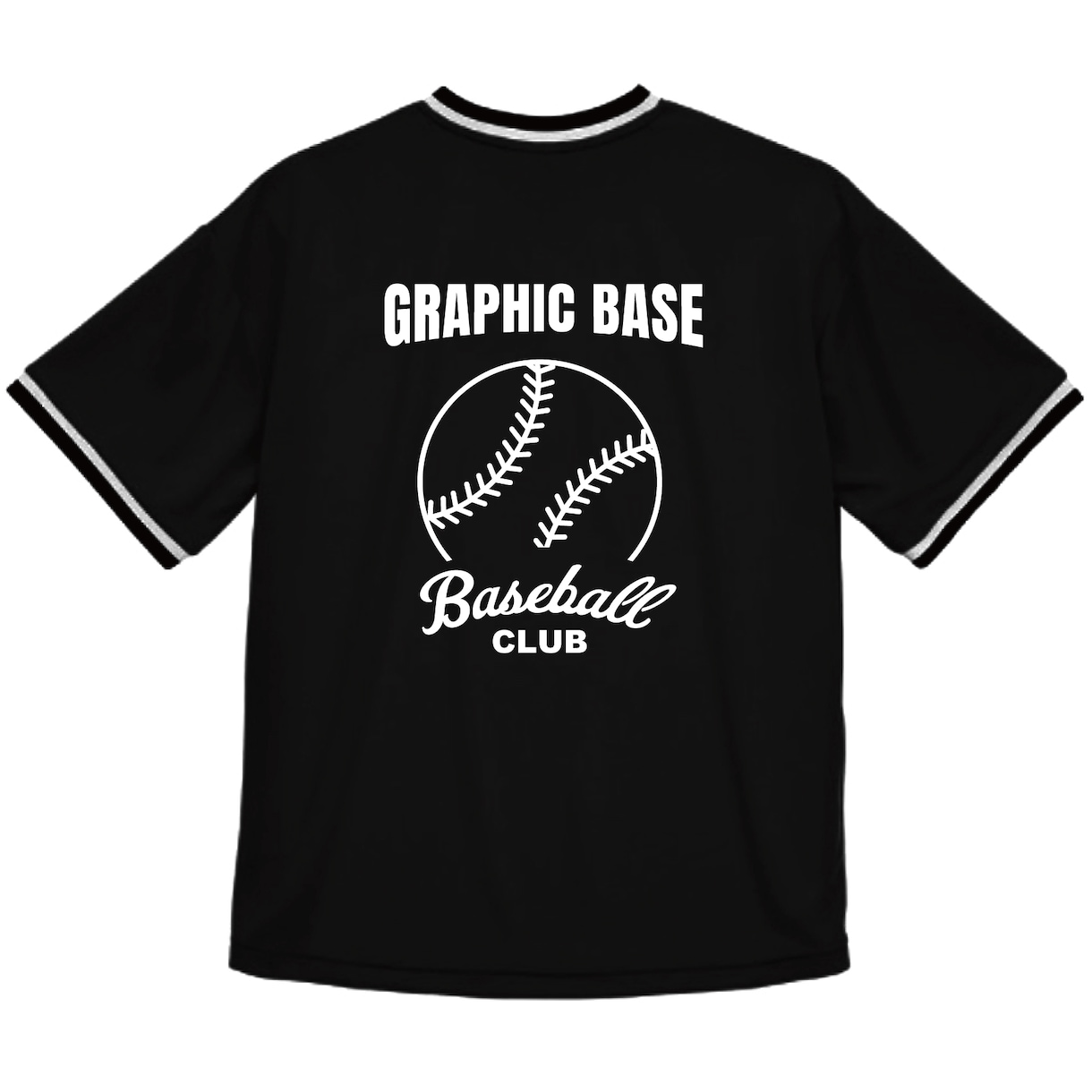 野球チームのTシャツをプリントしてお届けします チームの一体感をお揃いのゲームシャツで盛り上げます イメージ3