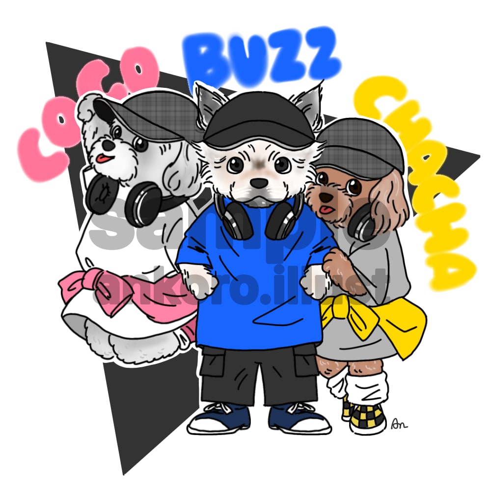 ペットのイラストを描きます ペットのグッズ作りにおすすめです！ イメージ2