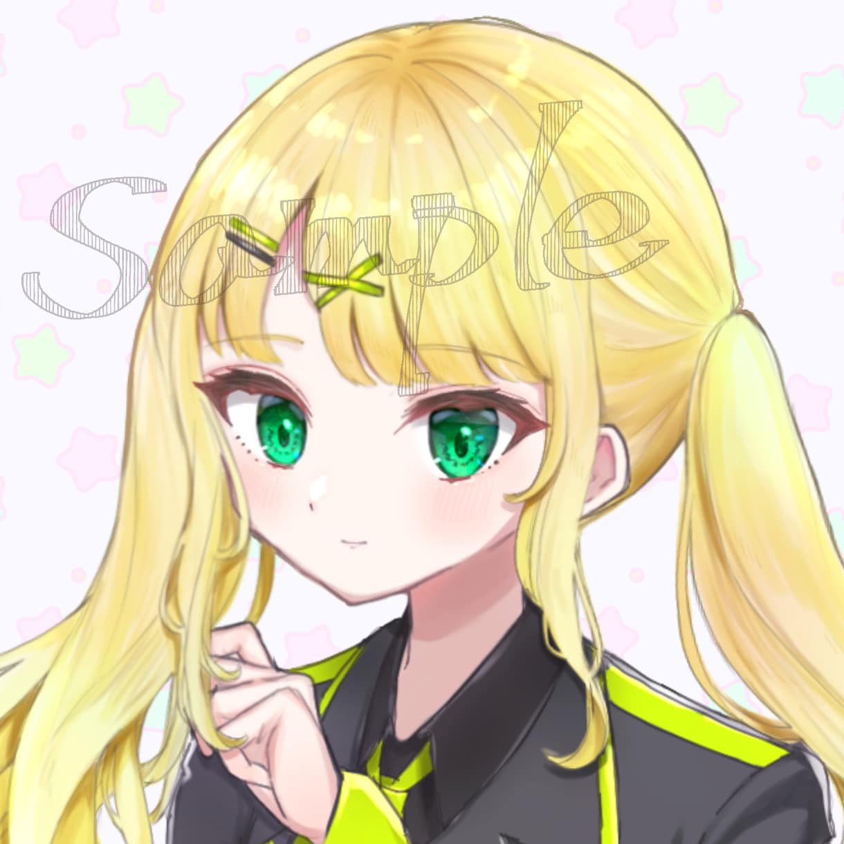 可愛くてキラキラしたSNSアイコンをお描きします 可愛くて、アイコン映えするイラストをお描きします！ イメージ3