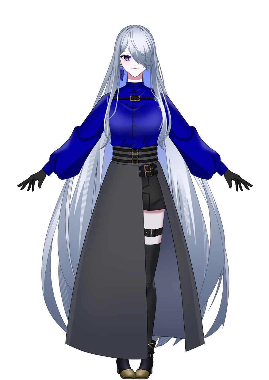 Vtuberの立ち絵からパーツ分けまで制作します あなたのなりたい自分の姿になるお手伝い イメージ1