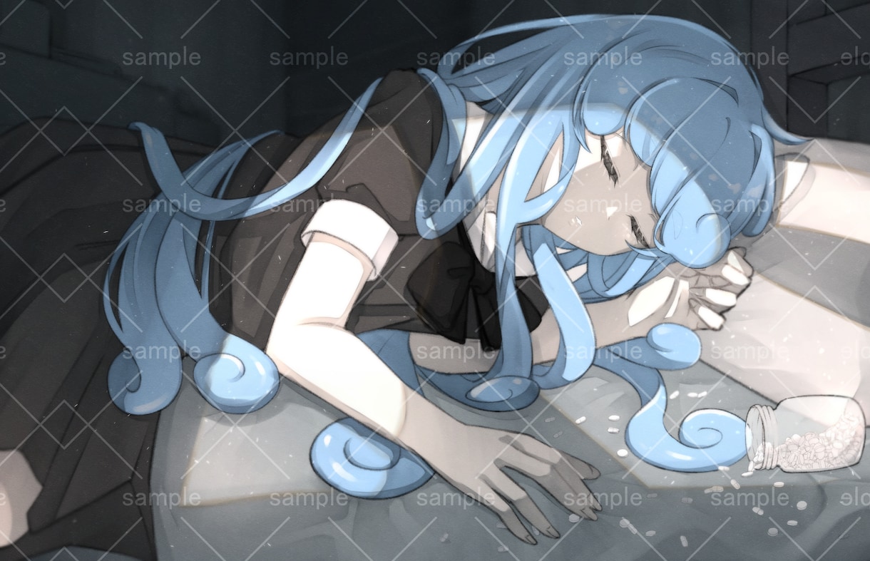 歌ってみた用イラストを制作いたします 活動者のみなさんを手伝いたい！ イメージ7