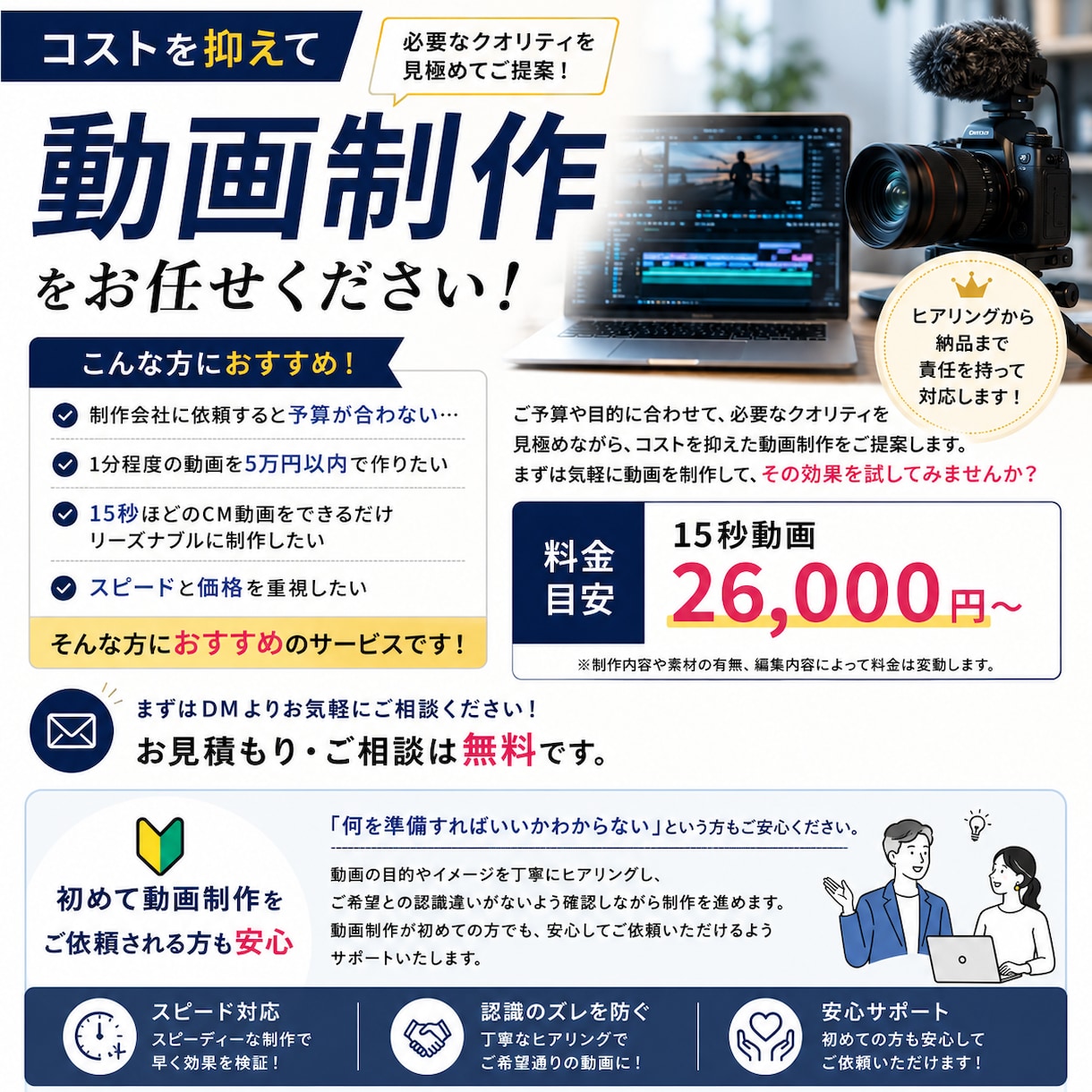 店舗、商品、企業のPR/サービス紹介動画作成します 丁寧に対応、作成させていただきます！ イメージ1