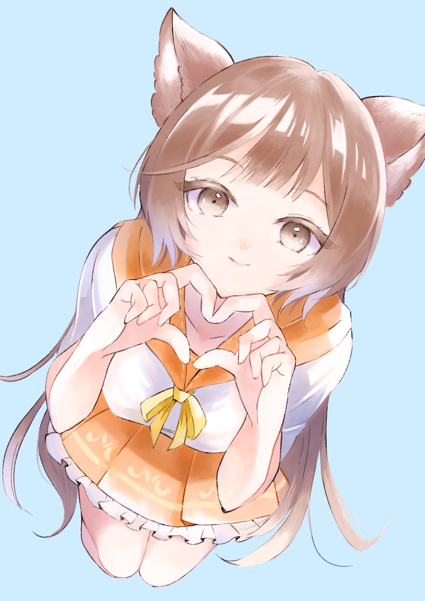 女の子のイラスト描きます 水彩感のある淡いタッチで女の子を可愛く描きます！ イメージ1