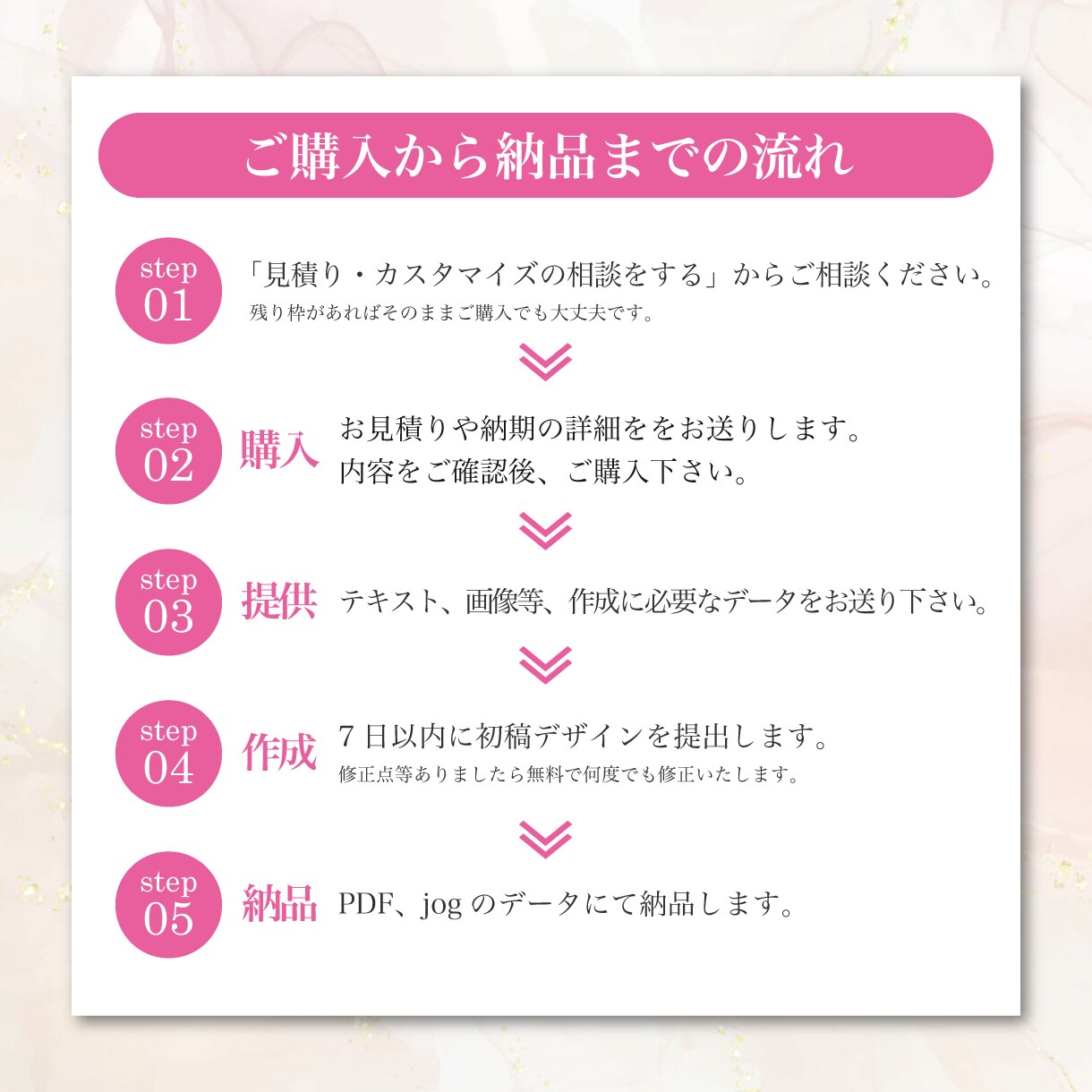 低価格で販売！女性向けチラシ作成します デザイナーが格安でチラシ作成します＊ イメージ7