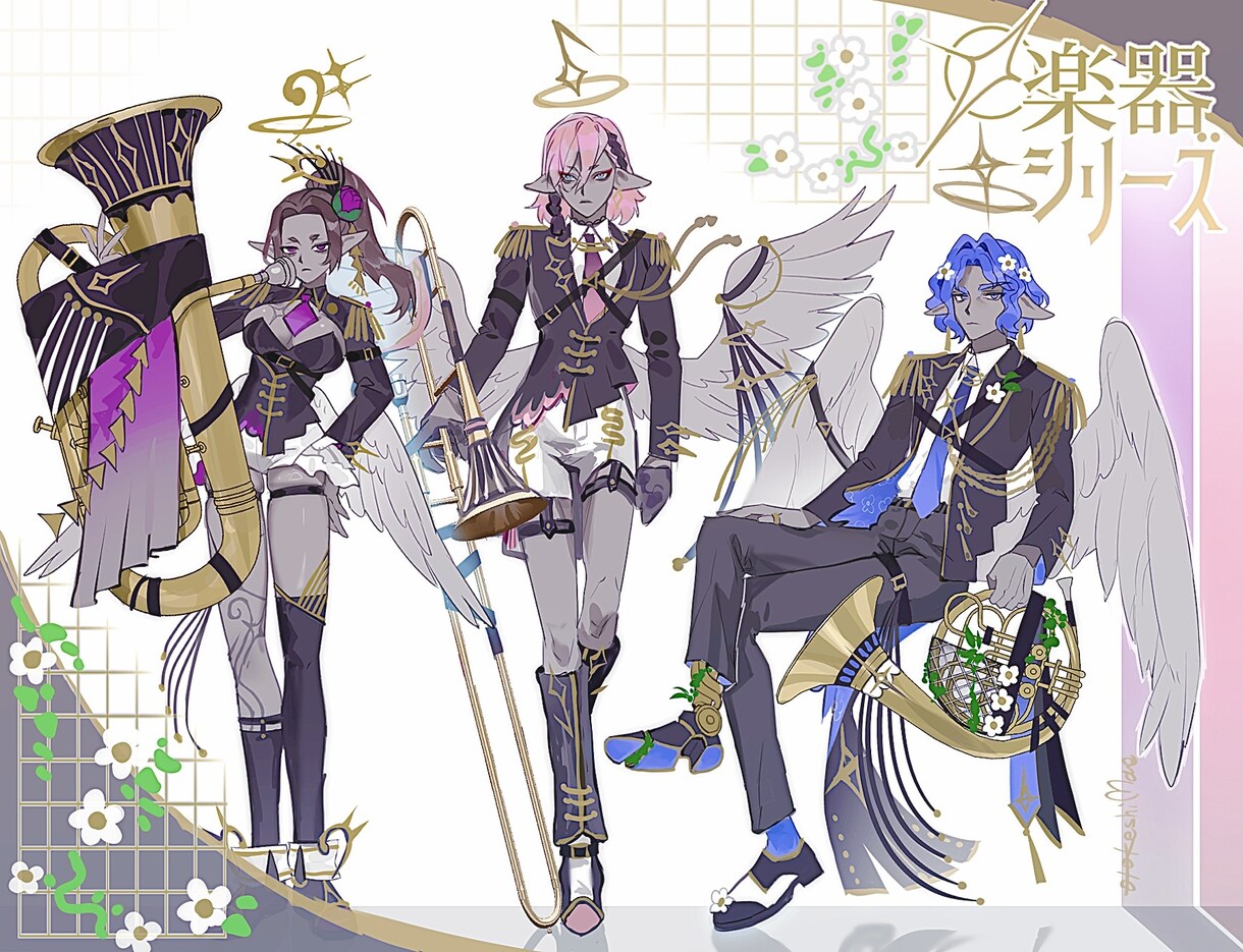 人物イラスト作成 ご希望に沿って描きます 立ち絵、表紙、趣味、動画用……などに！ イメージ5