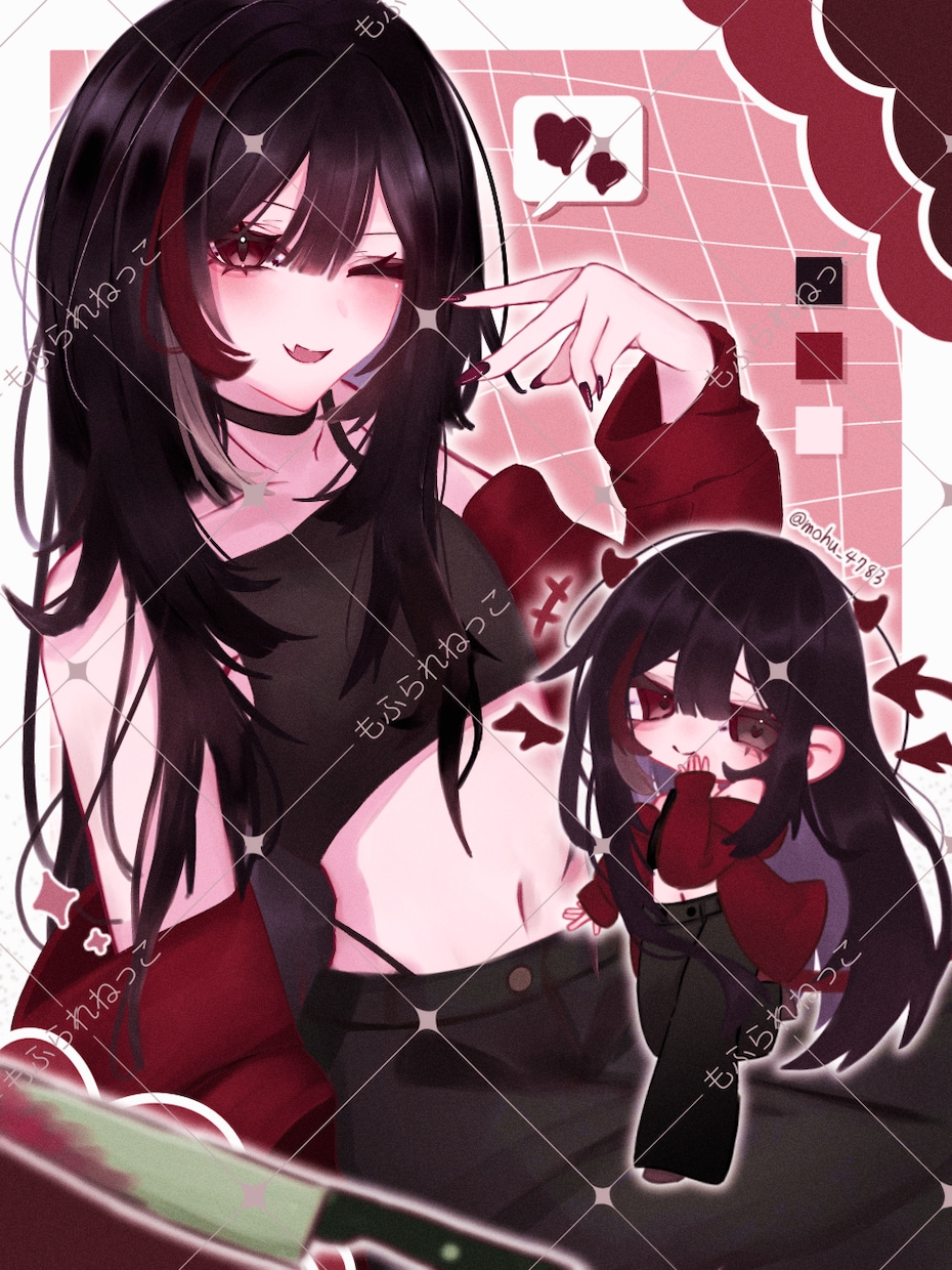 パッと目を引くかわいいイラストをお届けします 細部まで心を込めて制作致します！ イメージ1