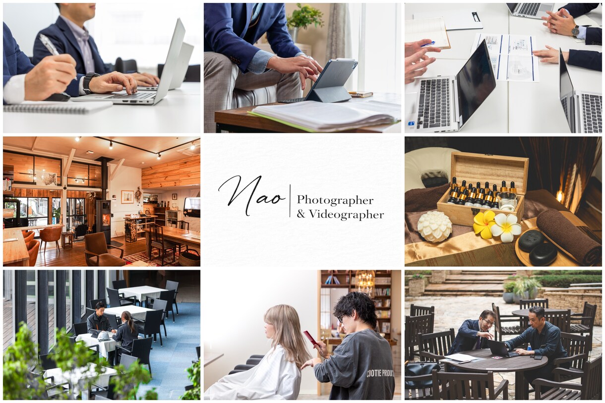 集客に繋がる写真を撮影いたします 働く姿やその場の雰囲気を、魅力ある写真で表現いたします イメージ1