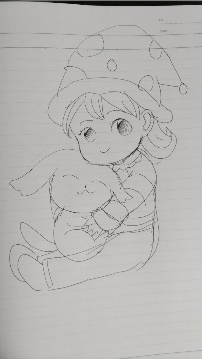 シンプルなイラスト描きます お子様が描かれた絵、急に必要になったシンプルな絵を清書します イメージ2
