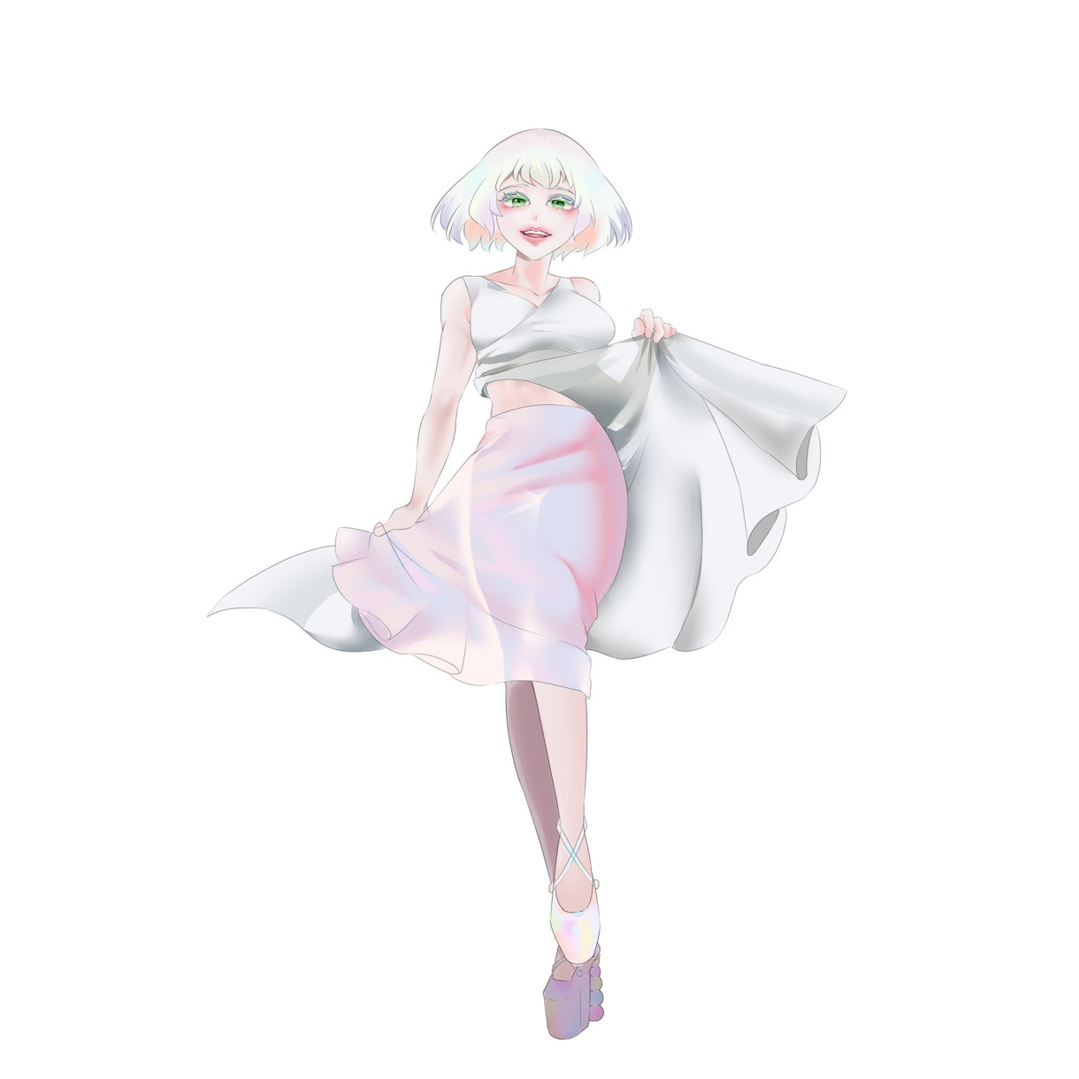 キャラクター立ち絵作成します あなたの一次創作キャラクターを厚塗りの立ち絵でお描きします！ イメージ5
