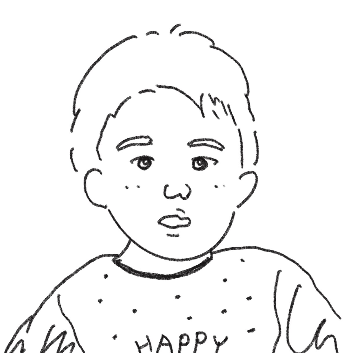 やわらかいタッチで味のある似顔絵をお届けします SNSのアイコン、メッセージカード等、幅広い用途で利用可能！ イメージ4