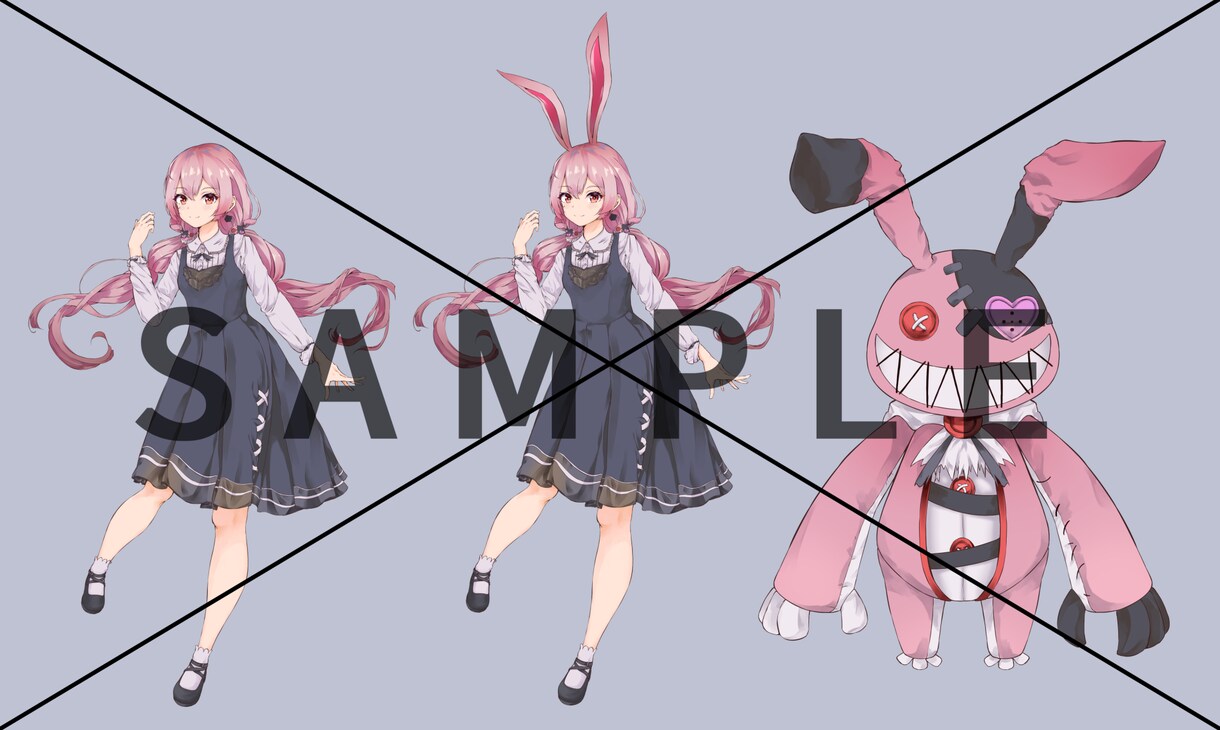 キャラクターのイラストを描きます 【個人・サークル様のゲーム制作・表紙など】 イメージ4