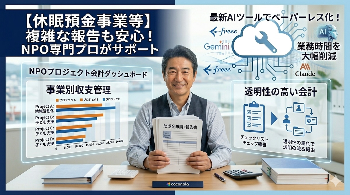 freeeとAIで経理・バックオフィスを改善します freee導入から経理改善まで実務27年のプロが対応！ イメージ2