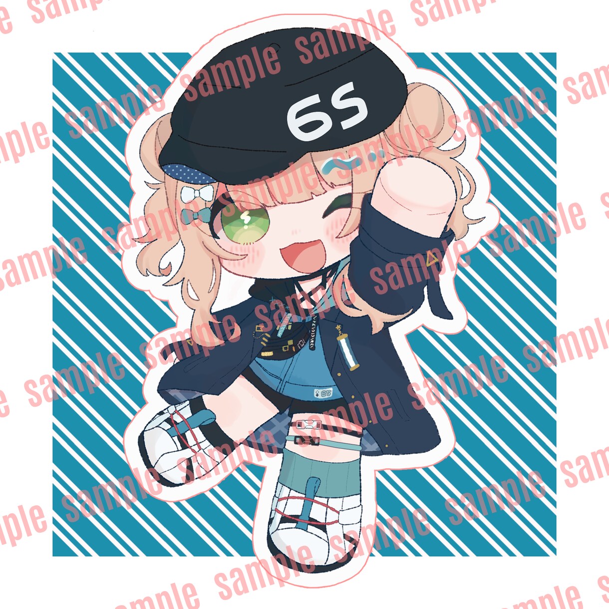 かわいいSDイラスト制作承ります アイコン、スタンプなどに！心を込めて描かせて頂きます！ イメージ4