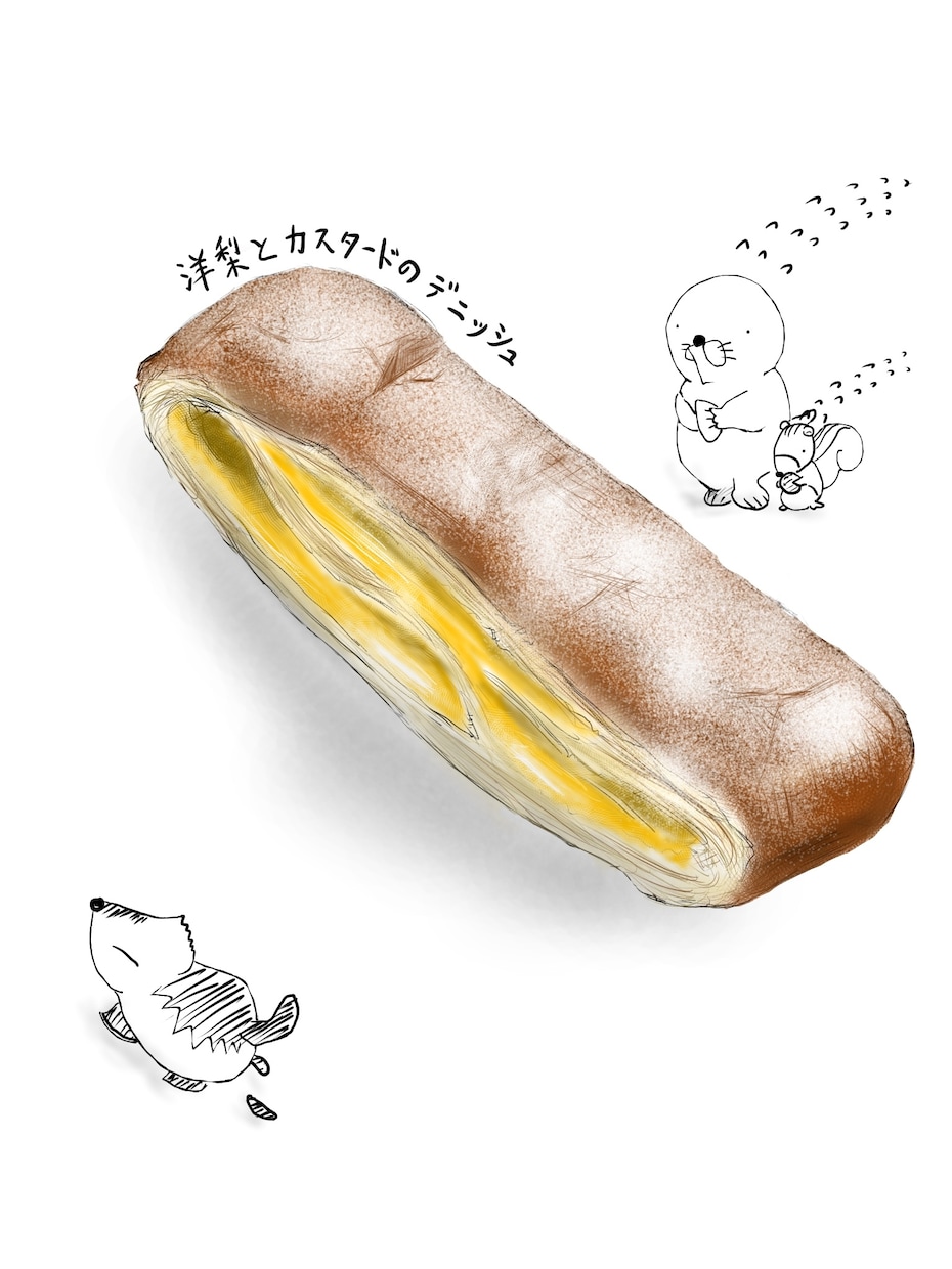 あなたの作ったパンやお菓子のイラストを描きます 現役のベーカリーシェフが独自の視点で描きます！！ イメージ6
