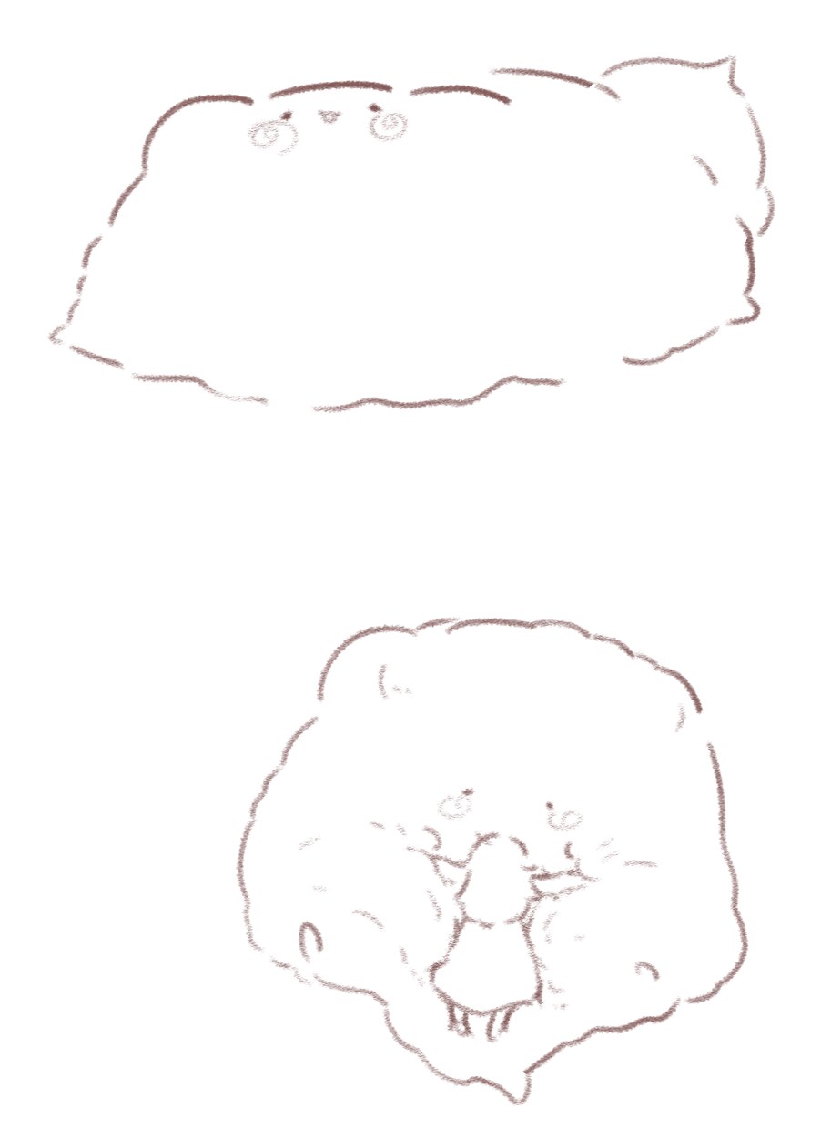 かわいいふわふわを描きます よくわからないけどかわいい。日々のちょっとした癒しに イメージ3