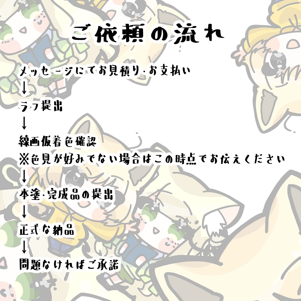 かわいいSDイラスト制作します はっきり目に飛び込んでくる絵柄です！ イメージ4