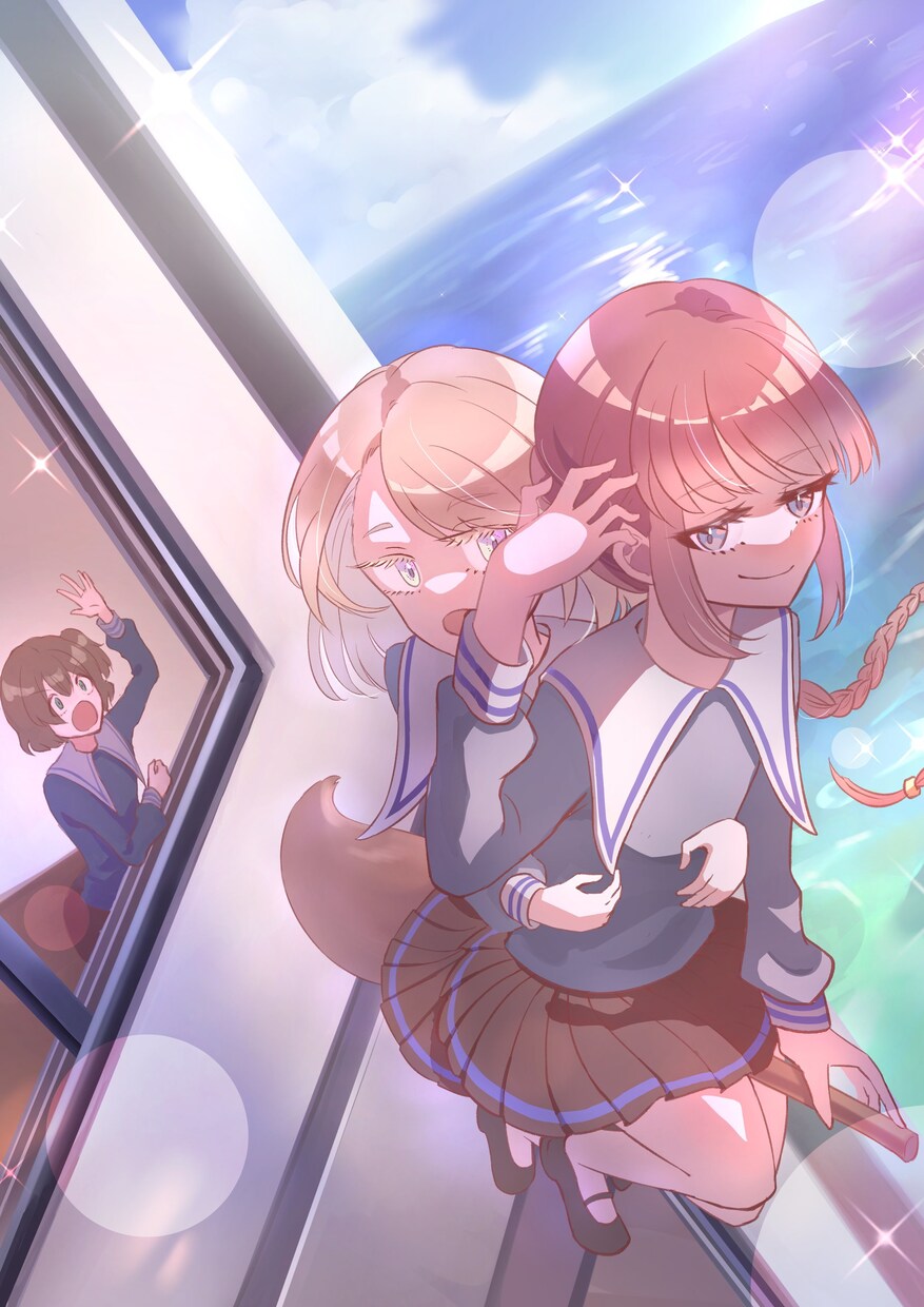 人物、背景込みのオリジナルイラスト製作します サムネイル、アイコンヘッダーなどぱっと目を引く絵が欲しい方へ イメージ2