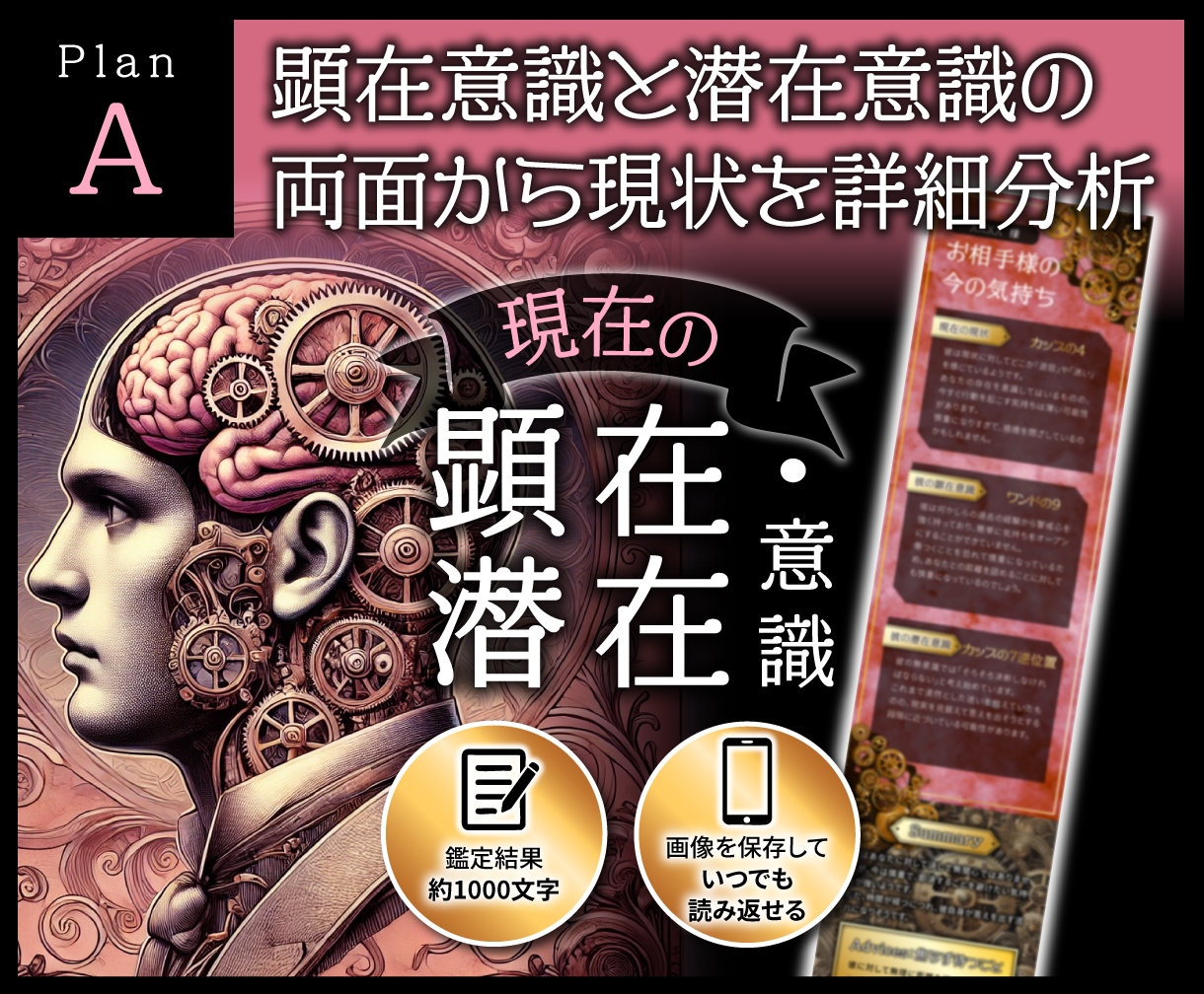 彼の気持ちと本音。恋愛の悩みを潜在意識から占います 復縁/既読無視/片想い/複雑な恋愛など彼の本音をタロット占い イメージ2