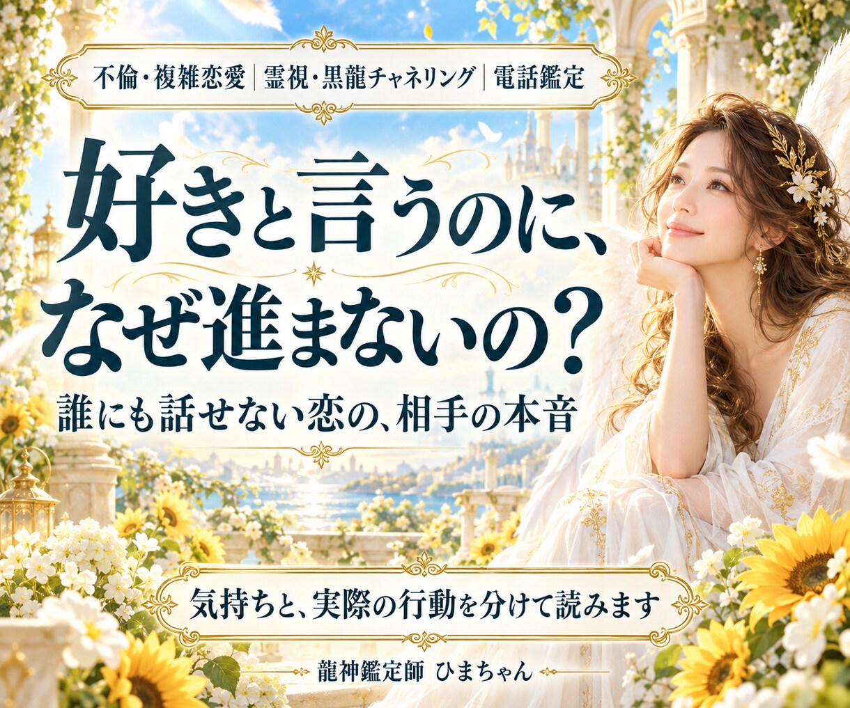 霊視｜不倫・複雑恋愛の本音と進まない理由を占います 好きと言うのに動かない｜相手の気持ちと今の接し方を読みます イメージ1