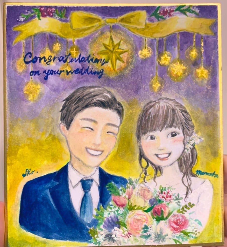 ふんわりリアルタッチの似顔絵を描きます 色鉛筆や水彩色鉛筆を使って手描きします！お任せください♩ イメージ3