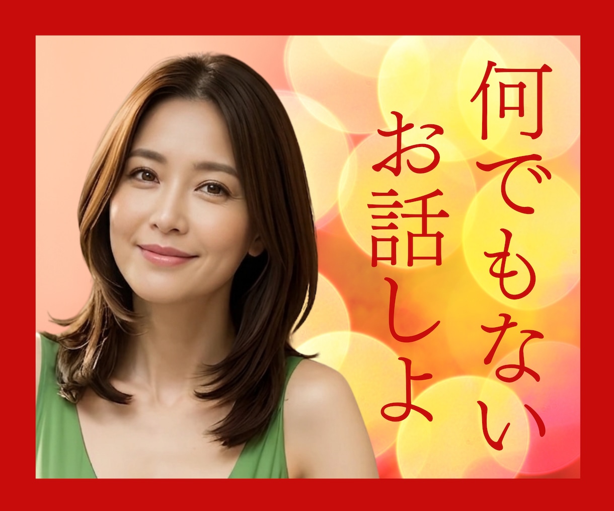ありのままのアナタとお話したいな☘ゆったり話します 他愛ない話/つながりたい/なんとなく話したい/何でもお話 イメージ2