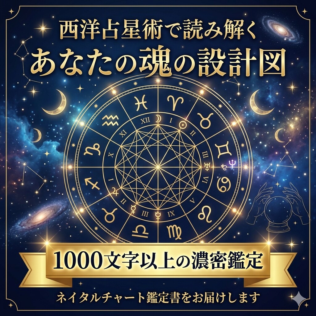 出生時間で紐解くホロスコープ鑑定をお届けします 出生時間から導く本当の強みと運命を詳しく解説します イメージ1