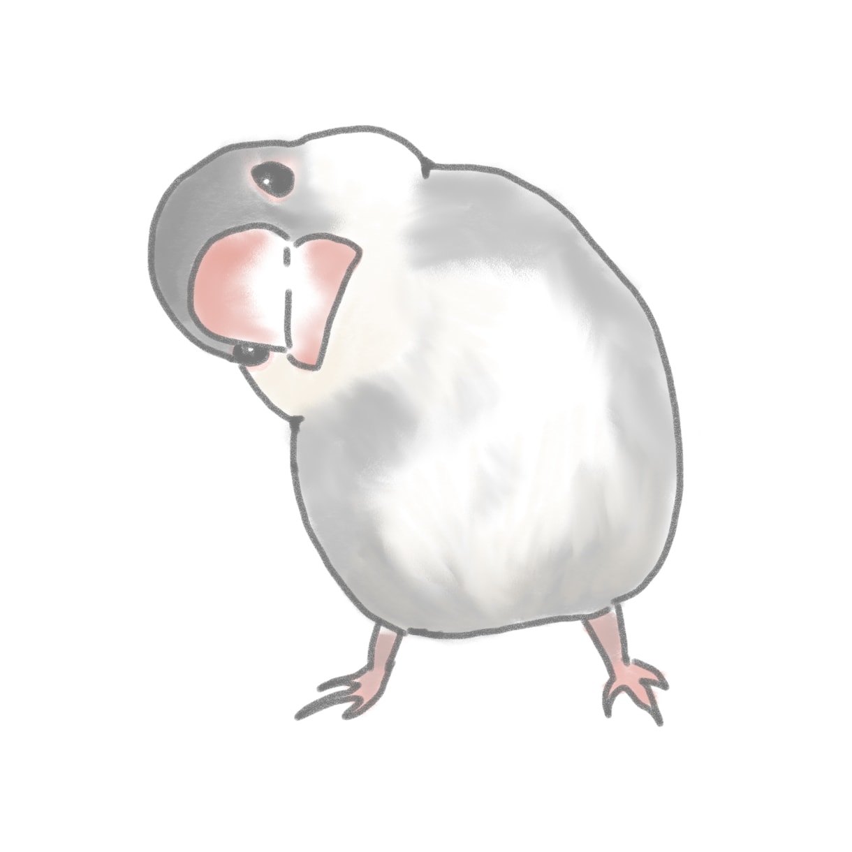 大切な家族(動物・ペット)をイラストにします 家族(動物)をあたたかみのあるイラストにします。 イメージ6