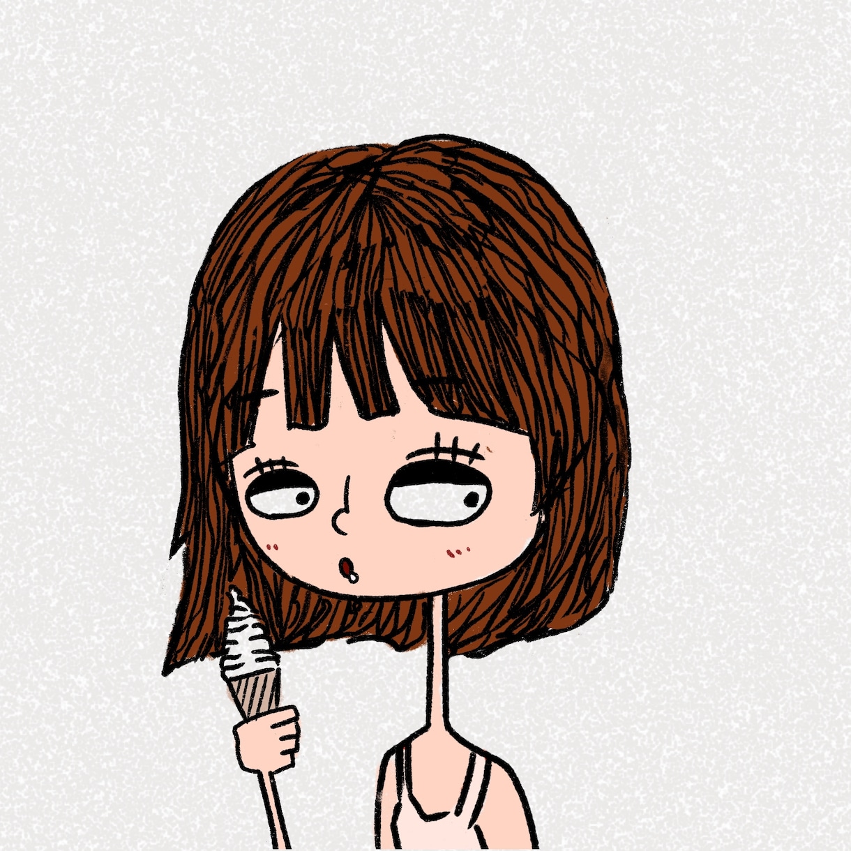 シンプル線画でおしゃれなイラスト描きます ユニークなイラストで友人を喜ばせよう☺️ イメージ1