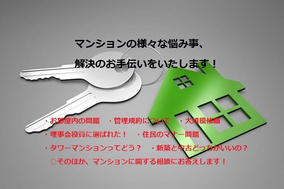 マンション管理の悩み、迅速に解決策をご提案します 不動産業界歴20年の経験で、管理に関する悩みを解消します イメージ2
