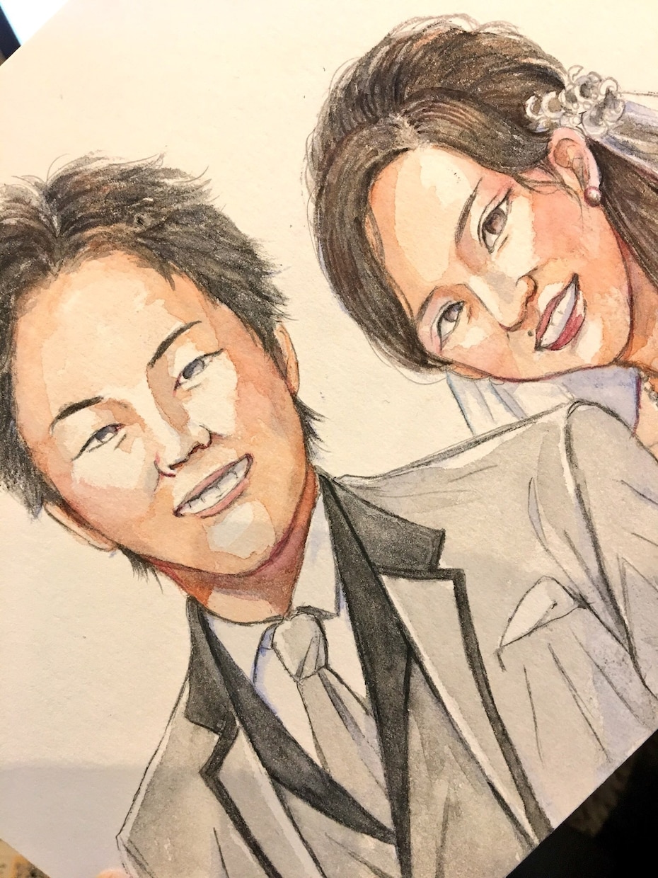 ウェルカムボードの絵を作成いたします 結婚式や披露宴で飾るものにお困りの方へ イメージ2