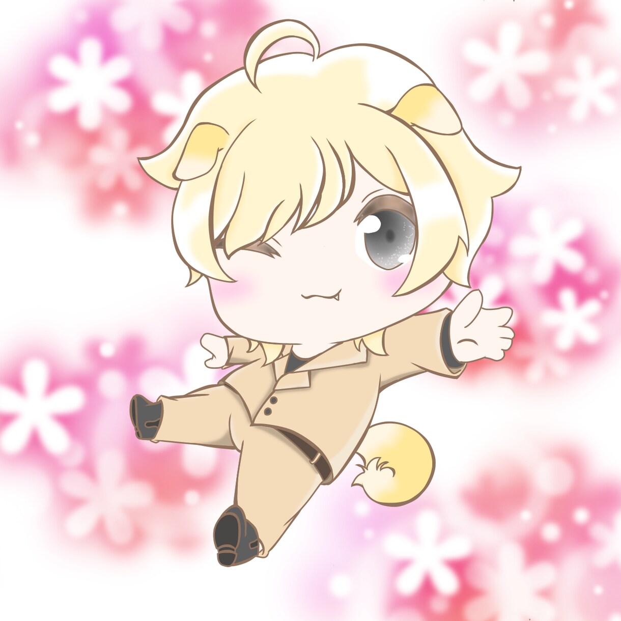 SNSや名刺など似顔絵ちびキャライラスト承ります 自分そっくりな似顔絵ちびキャライラストお直しは何度でも！ イメージ9