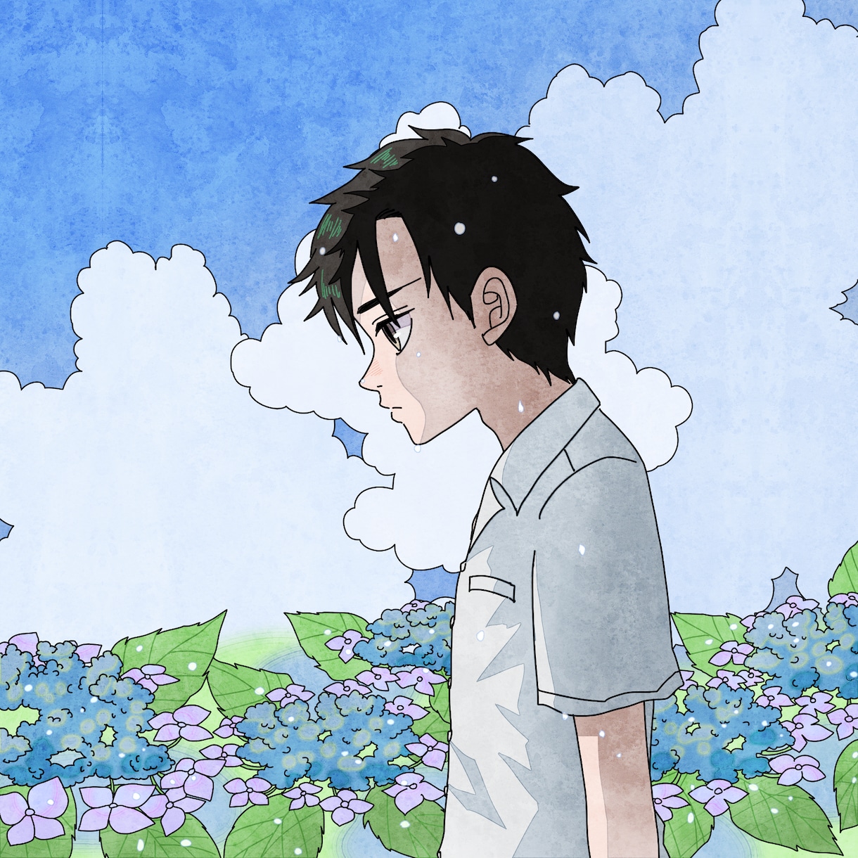 イラストを作成致します アイコン絵、小説表紙絵などをお求めの方に！ イメージ4