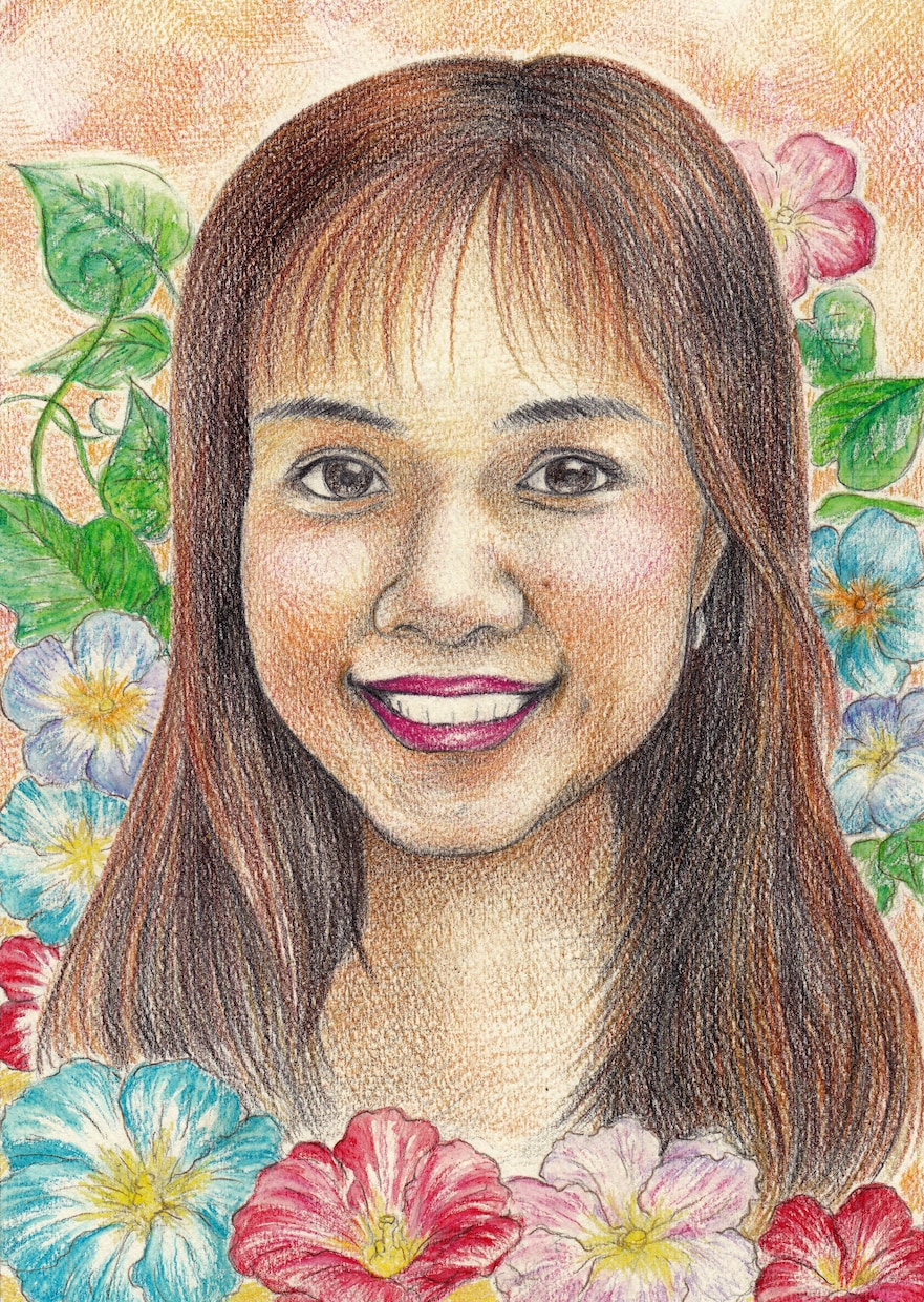 似顔絵描きます リアル寄りの絵を描きます。衣装などは合成も可能です イメージ3