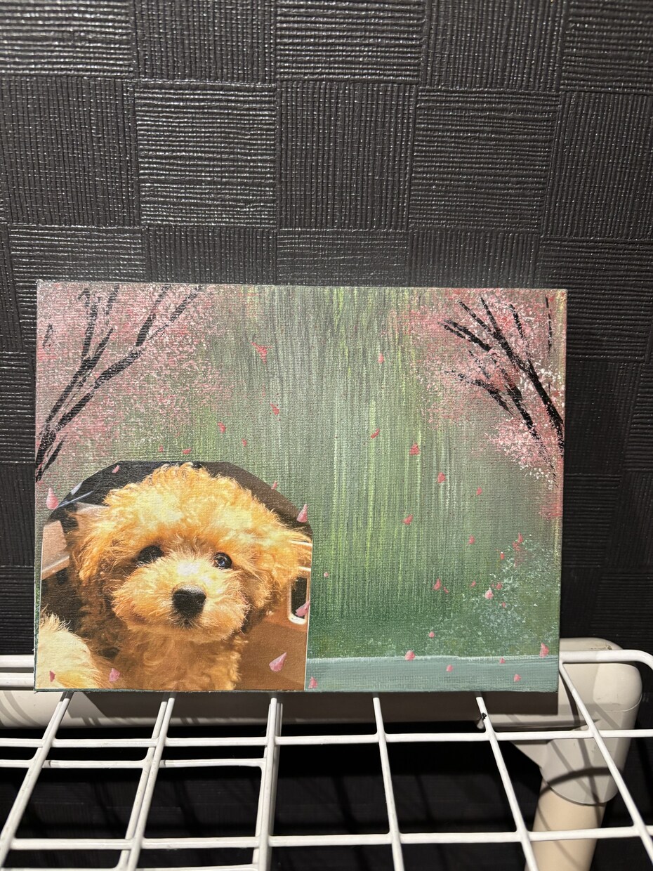 転写パネルを作成します スプレーアートと写真を融合した世界に一つの作品 イメージ1