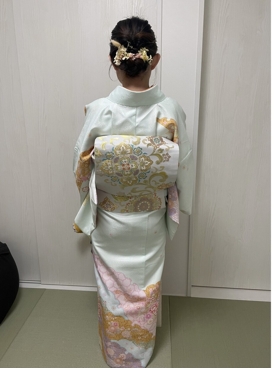 着付け技能士一級⭐︎ご自宅でお着付けいたします 自分の、家族の節目を着物に思い込めてお祝いしませんか？ イメージ3