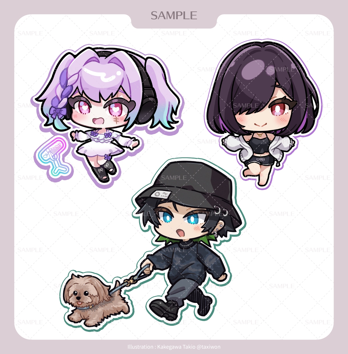 ミニキャライラストを描きます 配信や動画に使えるSDキャラ、アイコンなど イメージ5