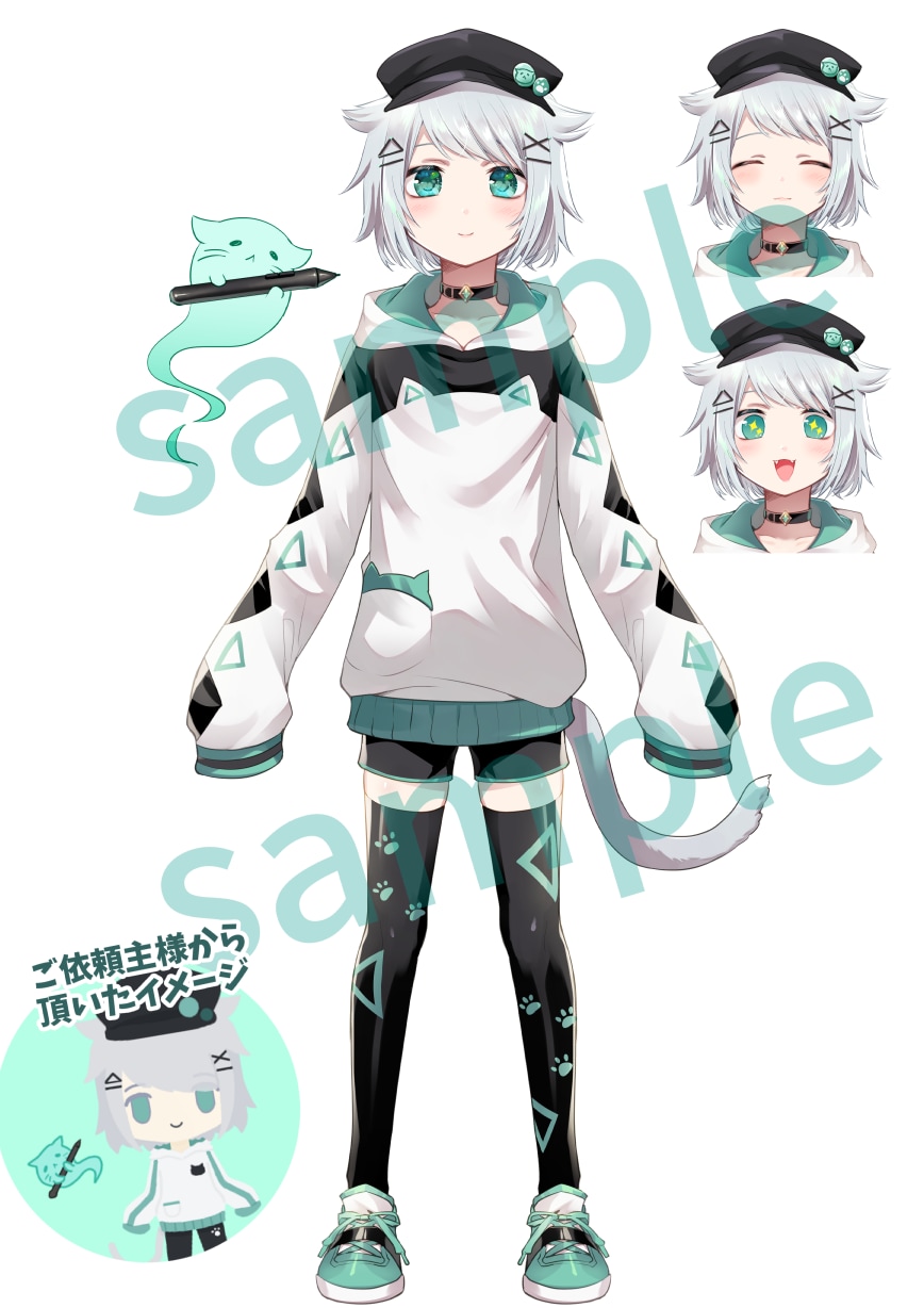 魅力的なキャラデザ＆立ち絵作成いたします 多くのVtuber製作経験あり◎プロ歴10年の漫画家です♪ イメージ4