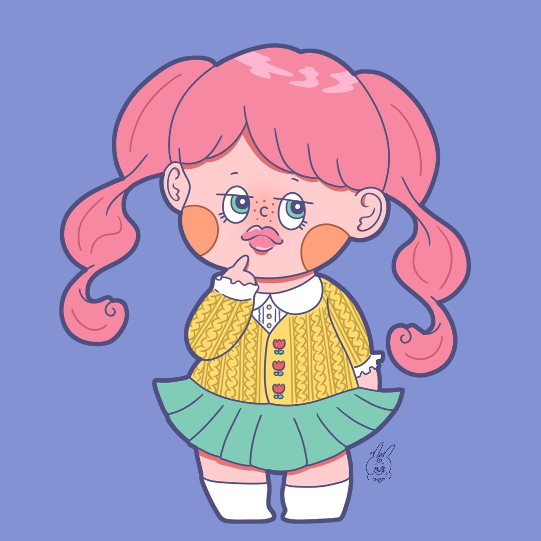 ファンシーポップなアイコンイラスト描きます ポップでかわいいアイコンを制作します。 イメージ4