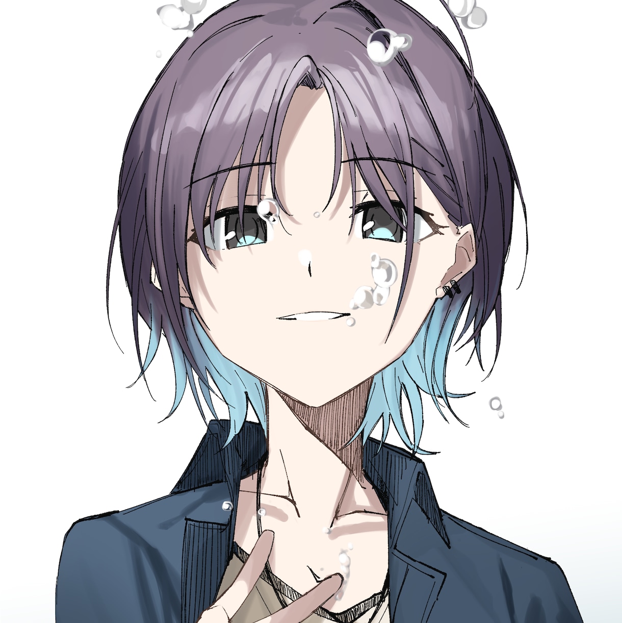 アイコンイラスト作成します アニメ調、厚塗り調、あなたのお好みに。 イメージ7