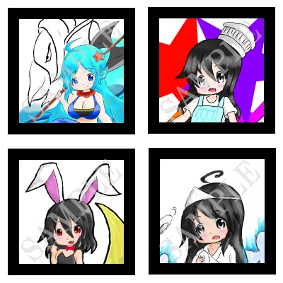 世界にたった一つのアイコンを描きます 世界にひとつしかないオリジナルアイコンで目立ってみませんか？ イメージ2