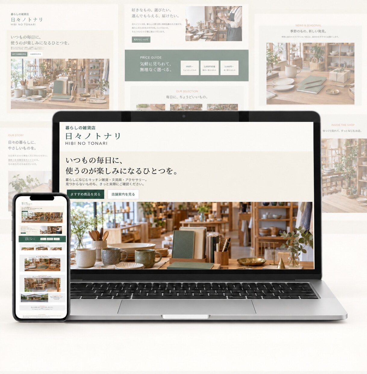 店舗・個人活動向けにSTUDIOでLPを制作します 載せる内容から一緒に考え、公開までお手伝いします イメージ2