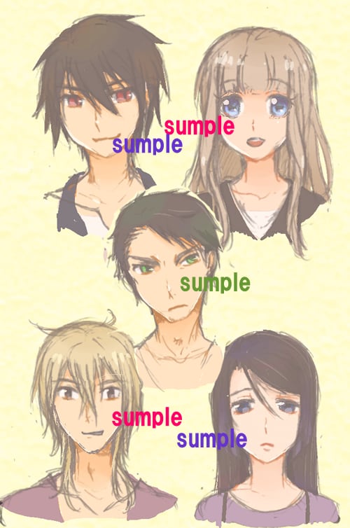 あなたのキャラクター、形にします 小説やマスコットなどのキャラを絵にしてほしい方へ！ イメージ1