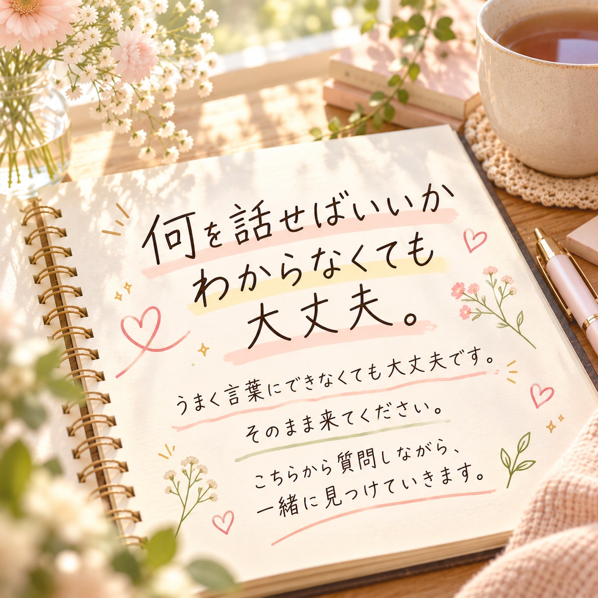 あなただけの楽な人生の歩き方、発掘します 90分、世界にひとりのあなたを一緒に知りにいきます イメージ5