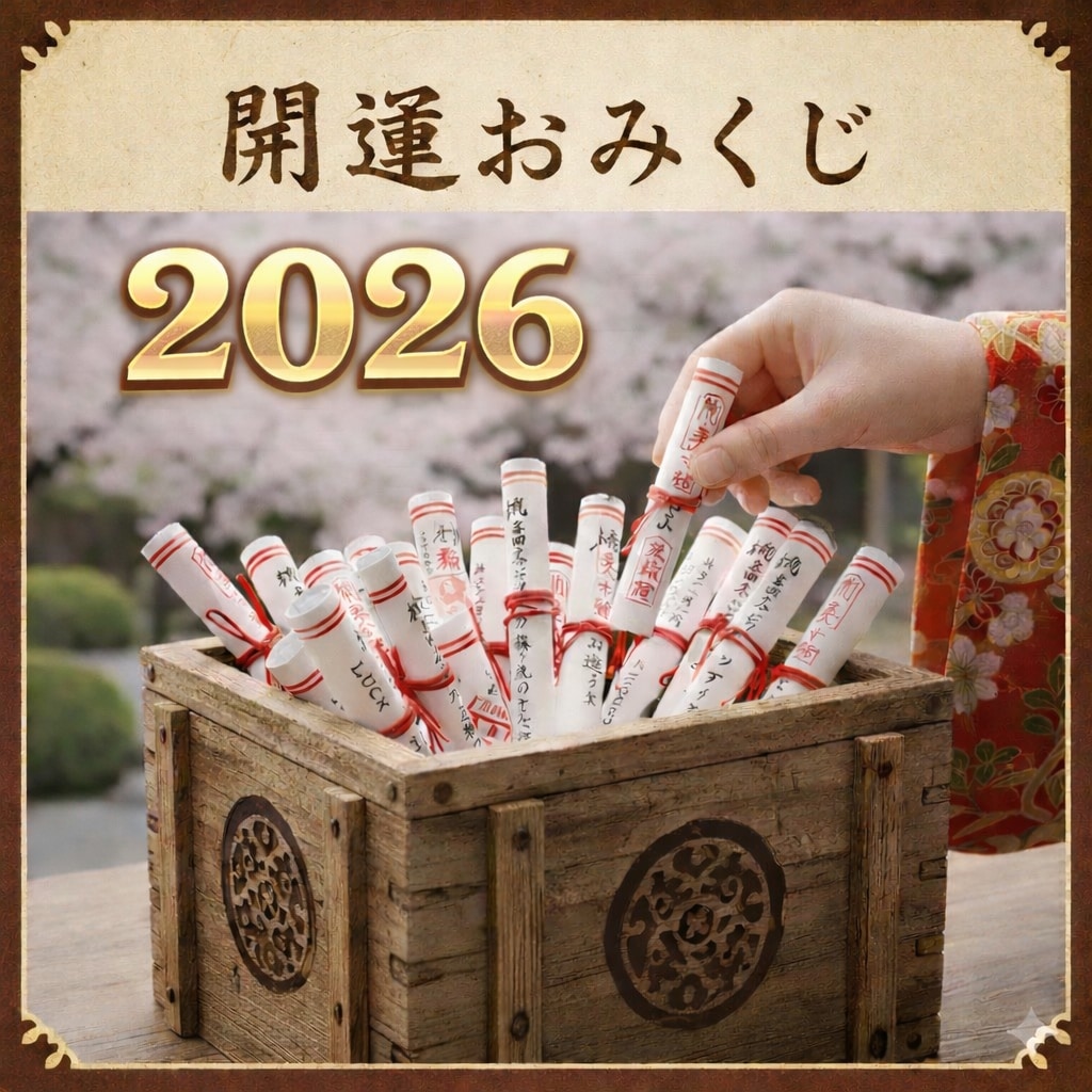 全10項目 2026年おみくじ引けます 今の流れと、ちょっとした開運ヒントをお届け致します㊗️✨️ イメージ1
