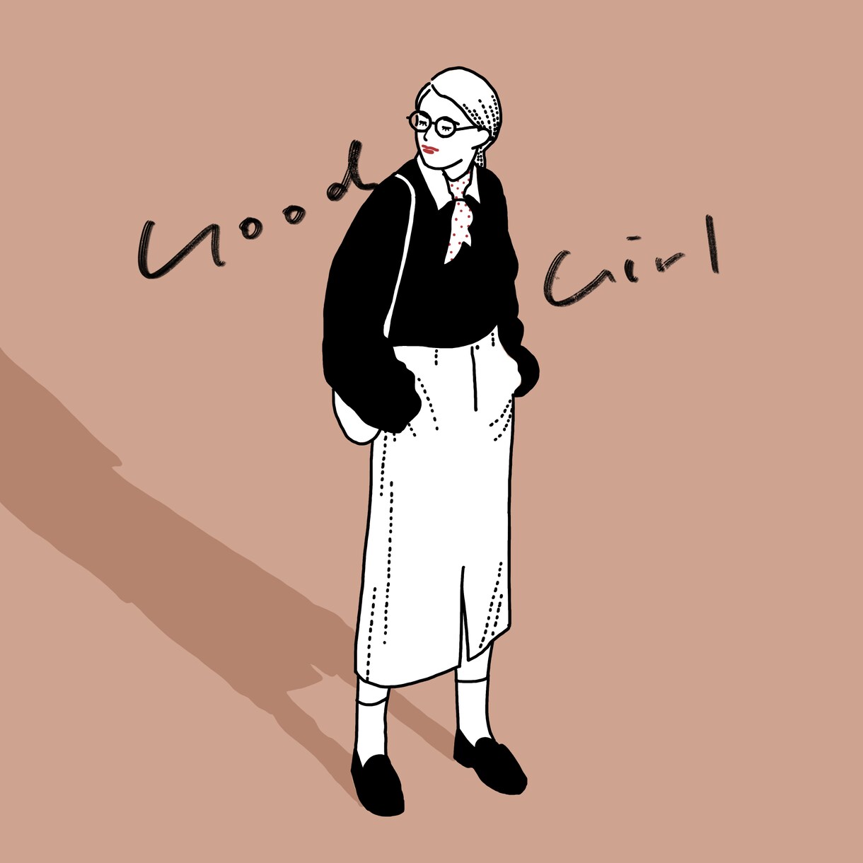 現役デザイナーが、お洒落イラスト・似顔絵を描きます お洒落でレトロな雰囲気。似顔絵やアイコン、プレゼントに！ イメージ4