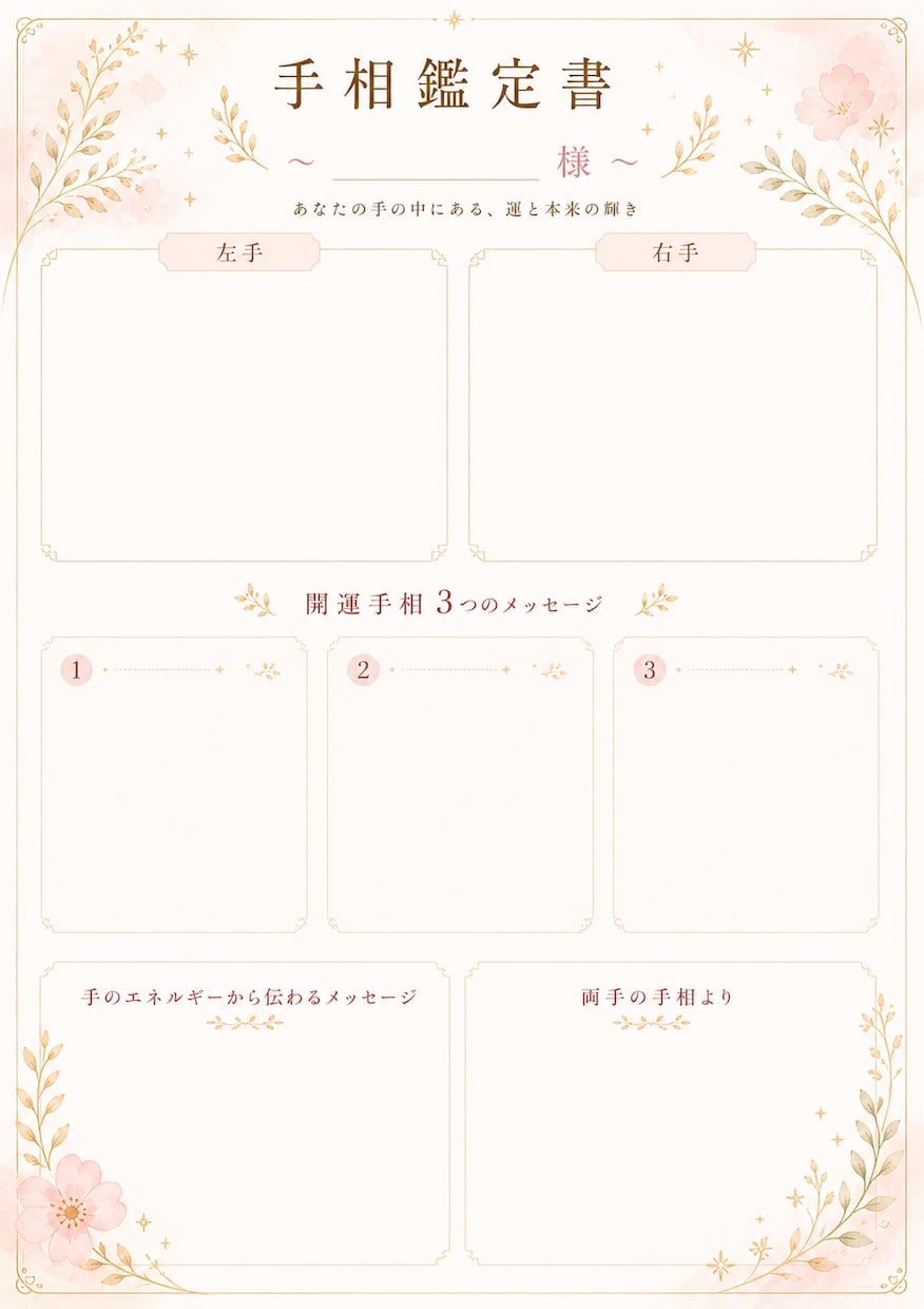貴方の開運手相を★LOCKーON★お試し鑑定します 9/30まで限定価格♡印象的/レア手相から開運方法教えます イメージ5