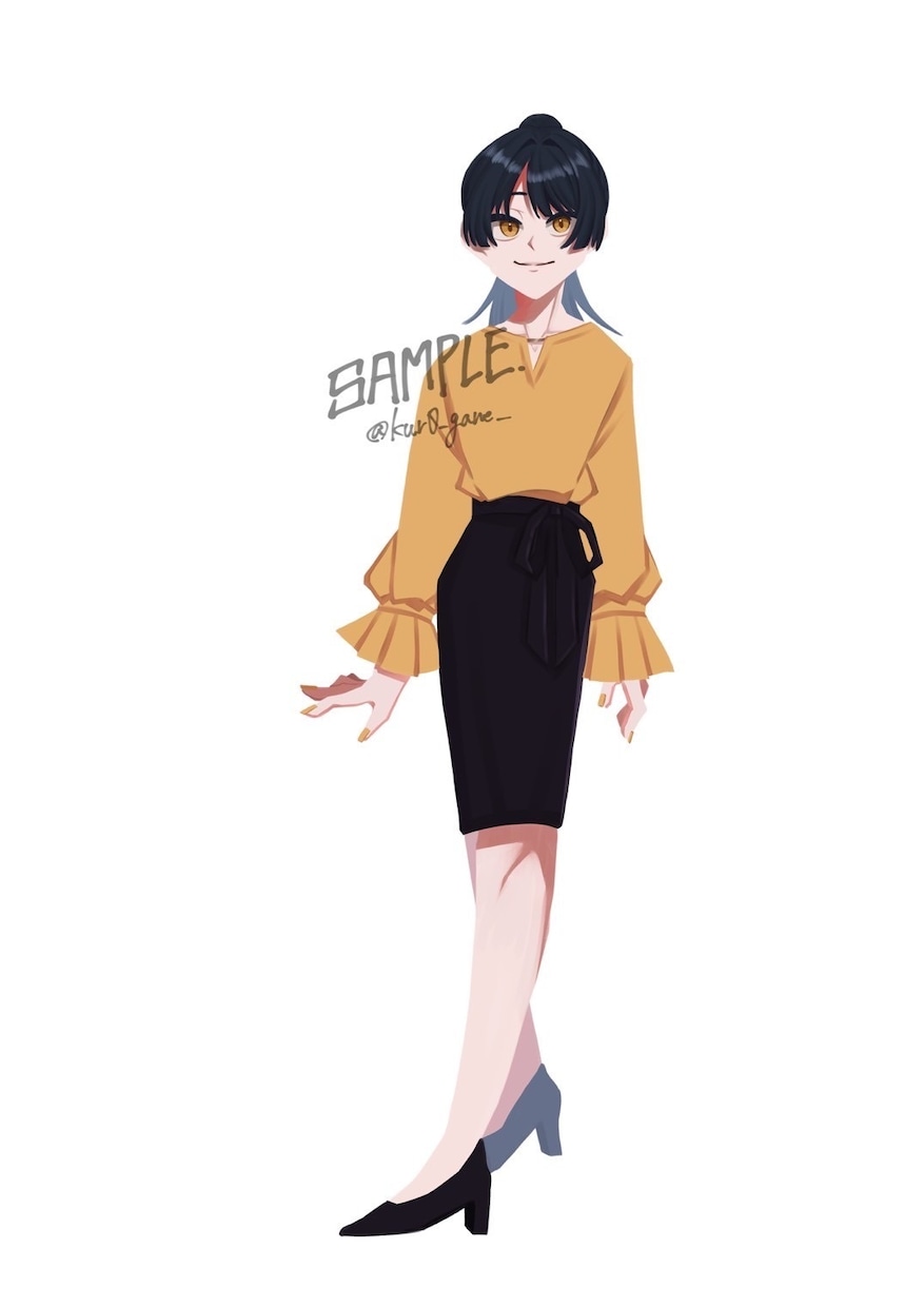 キャラクターの立ち絵承ります 購入者様の指定のキャラクターの立ち絵を描きます！ イメージ9