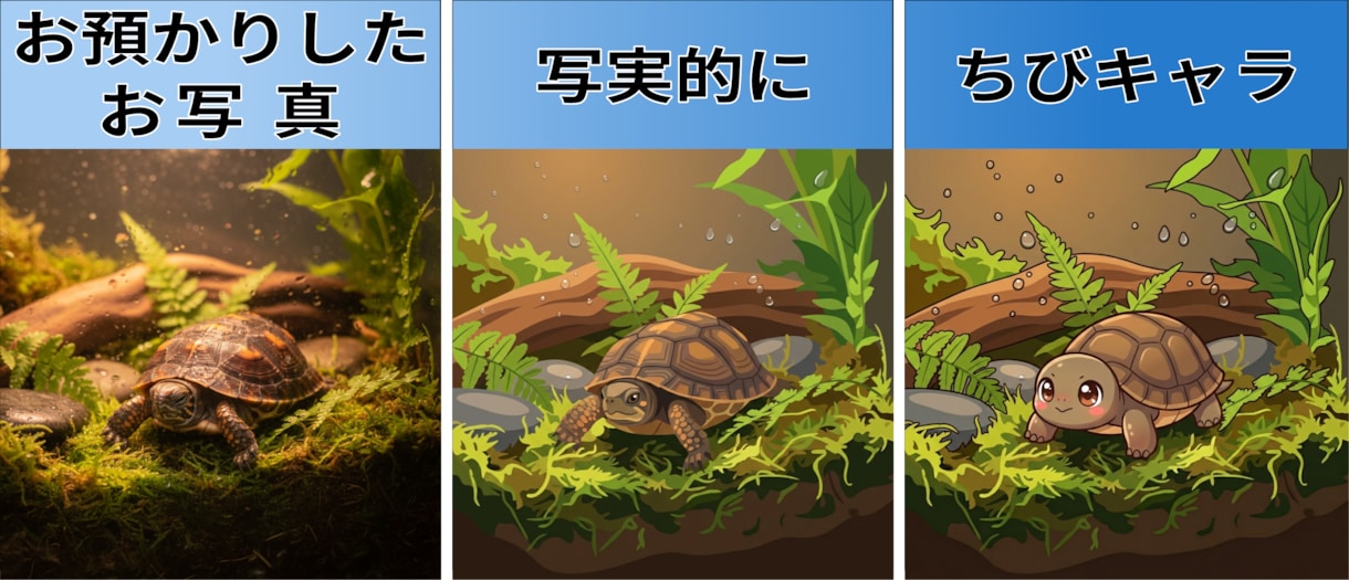 ペットの写真をベクター・イラストとして描きます ペットの写真を特別なイラストとして残したい飼い主様へ！ イメージ8