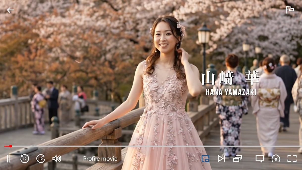 Netflix風結婚式プロフィールムービー作ります 【動画挿入OK】まるでNetflix！人気のプロフィール イメージ6